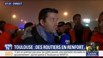 Gilets jaunes: des routiers rejoignent le mouvement à Toulouse
