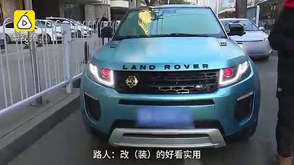 Chi gần 700 triệu đồng để độ Landwind X7 thành Range Rover Evoque, nam thanh niên bị cảnh sát -sờ gáy-
