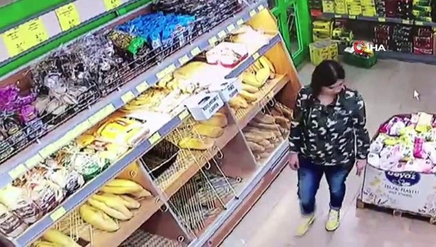 5 kişilik hırsızlık çetesi aynı taktikle güpegündüz 6 market soydu...Hırsızlık anı kamerada