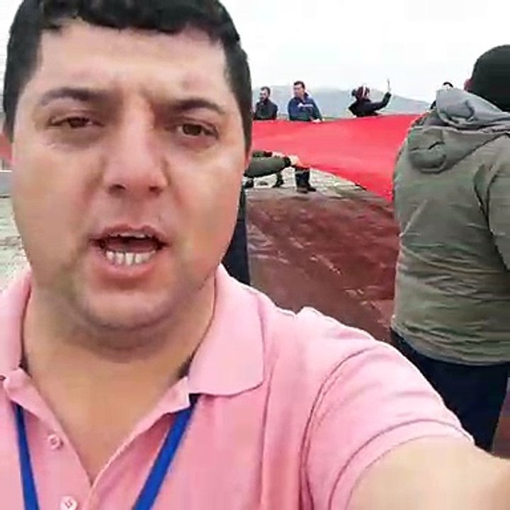 KOCATEPEDE 10 YIL MARŞI HABİB AKALIN FARKIYLA .. AFYON ÇİMSA ( AFYON ÇİMENTO FABRİKASI ) DEVASA BİR TÜRK BAYRAĞI AÇTI....