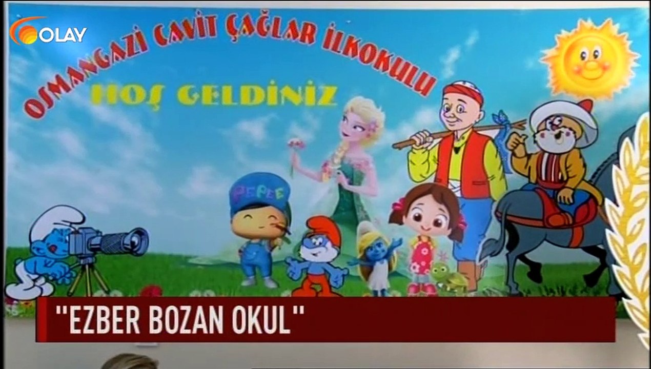 ''Ezber bozan okul''