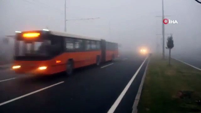 Malatya-Elazığ Karayolunda Sis Etkisini Gösteriyor