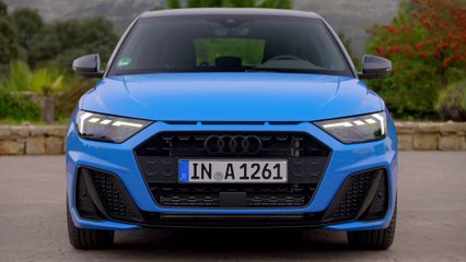 2018 Audi A1 Exterior Design in Turbo blue