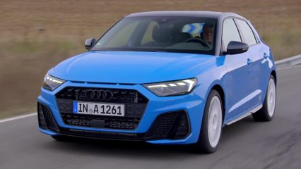 2018 Audi A1 in Turbo blue Driving Video