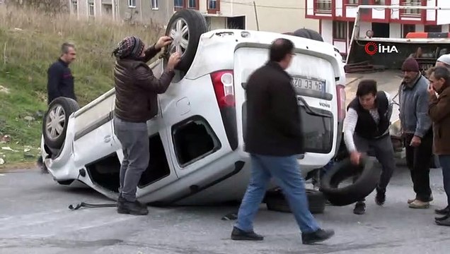 Mahalle arasında kafa kafaya çarpıştılar