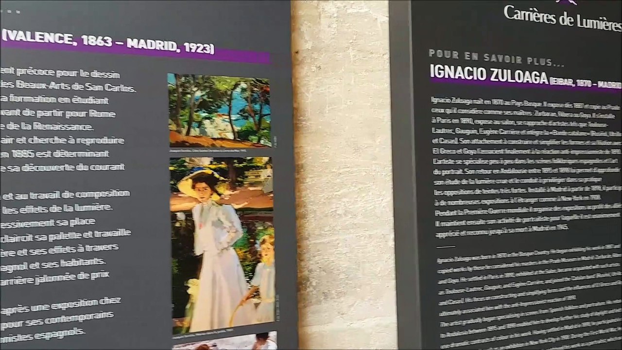 carrieres lumieres picasso tourisme exposition