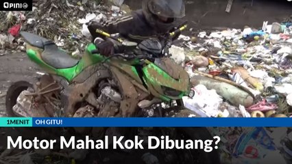 #1MENIT | Motor Mahal Kok Dibuang