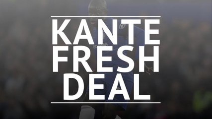 Tải video: N'Golo Kante signs new five-year Chelsea contract