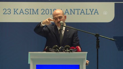 Soylu: 'Bugün doğu ve güneydoğu'da huzur var' - ANTALYA