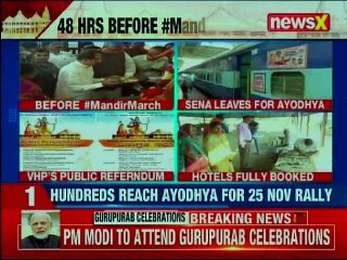 Mandir March: Thousands descend upon Ayodhya; will govt buckle in to pressure?