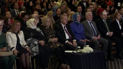 Erdoğan: "Kadın, Ailenin Hem Ayrılmaz Bir Parçası Hem de Lokomotifidir"