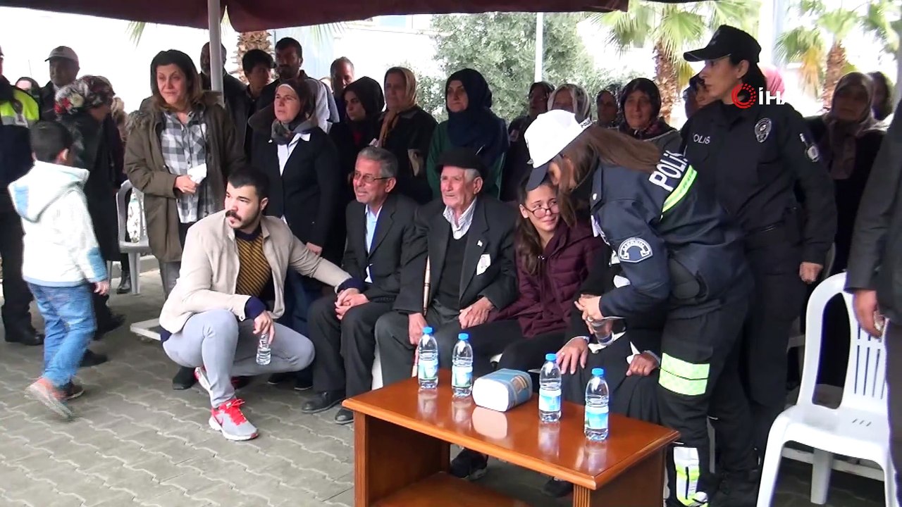 Kalp krizi geçirerek hayatını kaybeden polis memuru son yolculuğuna uğurlandı