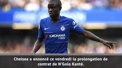 Chelsea - Kanté prolonge jusqu'en 2023