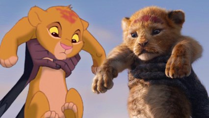 The Lion King : 1994 vs 2019