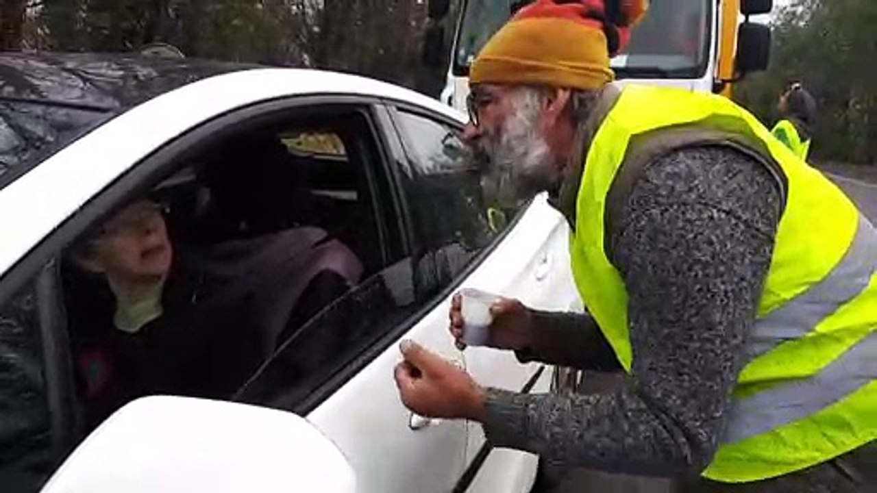 à Crest, sensibilisation auprès des automobilistes