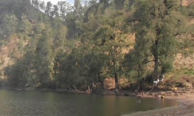 Danau Indah Ranu Kumbolo di Kaki Gunung Semeru
