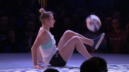 Foot freestyle - La Française Donchet s'incline en finale