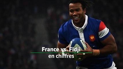 Test match - France vs. Fidji en chiffres
