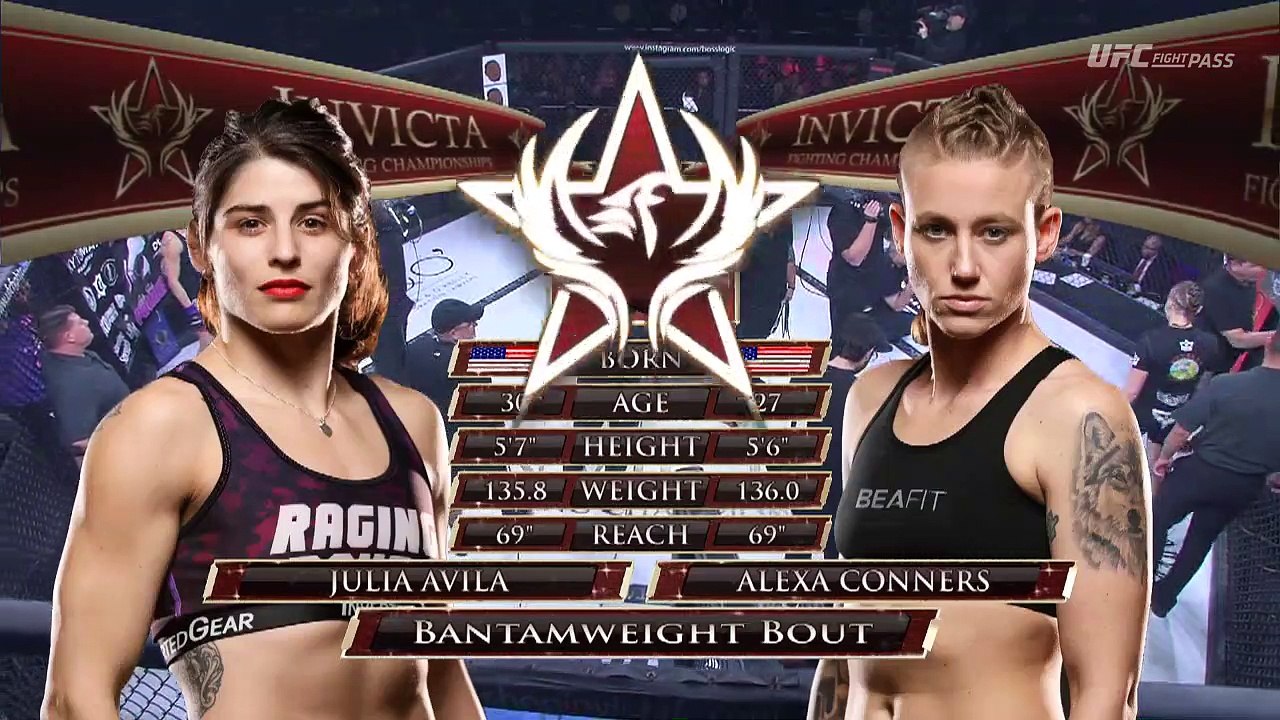 Julia Avila vs. Alexa Conners @ Invicta FC 32 Oklahoma - 16.11.18