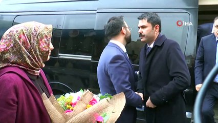 Bakan Kurum: “Alan çalışmalarımızı sürdürüyoruz”