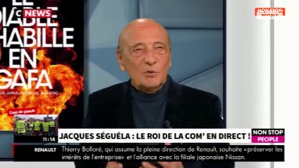 Morandini Live : Jacques Séguéla défend les gilets jaunes mais soutient Emmanuel Macron (vidéo)