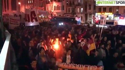 Galatasaray taraftarından TFF'ye tepki