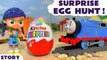 Surprise Kinder Egg Hunt and Lion King Timon hunt with Wissper and Thomas & Friends! Which fun toys will they find in this kids toy story?