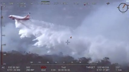 Boeing 737 Used For The First Time To Fight Wildfire