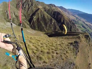 Rase motte en parapente