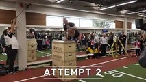 Record du monde de saut en hauteur sur une jambe
