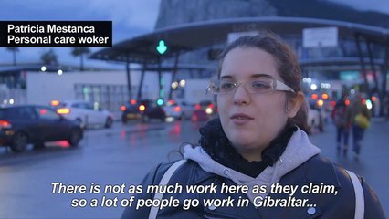 Brexit: the Gibraltar border worries Spanish people