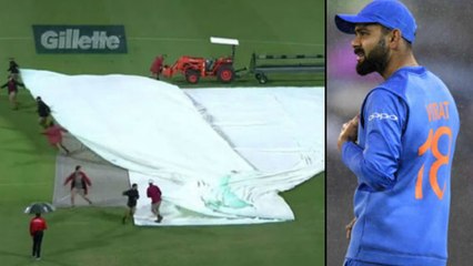 India vs Australia 2nd T20I : Match Called Off Due To Rain, Hosts Lead Series 1-0