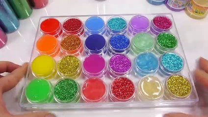 Water Balloon Slime Marble Bubble DIY Learn Colors Slime Glitter Combine Case