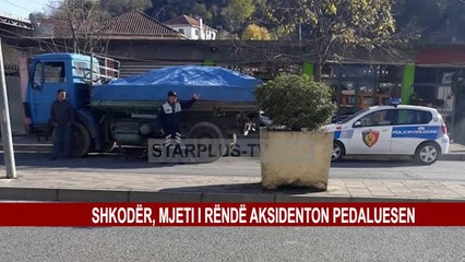 SHKODËR, MJETI I RËNDË AKSIDENTON PEDALUESEN