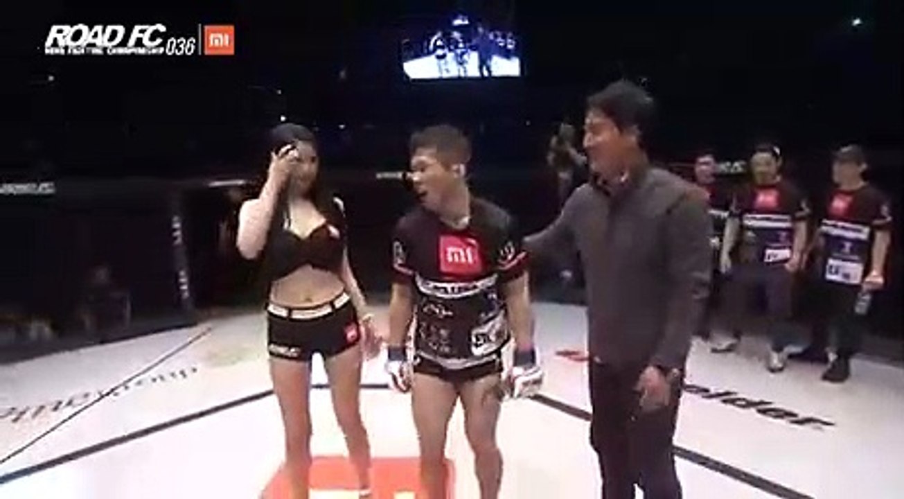 Fighter vs girl