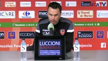 J15 - le point presse du coach Hervé Della Maggiore avant FC Metz / Gazélec Ajaccio !