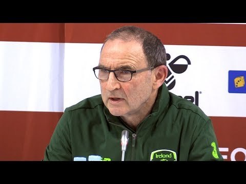 Martin O'Neill & Seamus Coleman Embargoed Pre-Match Press Conference - Denmark v Republic Of Ireland