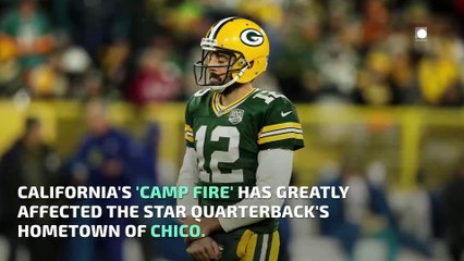 Aaron Rodgers Donating $1 Million in Recovery Aid to California
