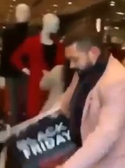 Bunlar da Türk usulü Kara Cuma görüntüleri