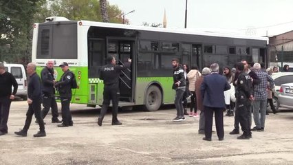 Adana'da Kadın Otobüs Şoförüne Darp İddiası