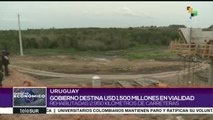 Uruguay invierte mil 500 mdd para rehabilitar carreteras y puentes