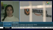 España: trabajadores de Amazon convocan a huelga desde este viernes