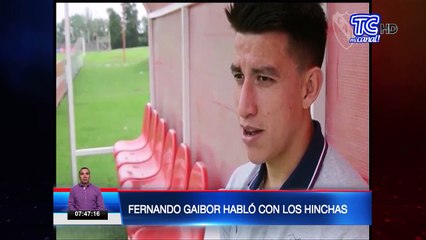 Fernando “El Guante” Gaibor el 10 de Independiente de Argentina