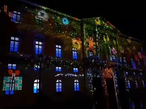 Le spectacle son et lumière de Noël à Annecy