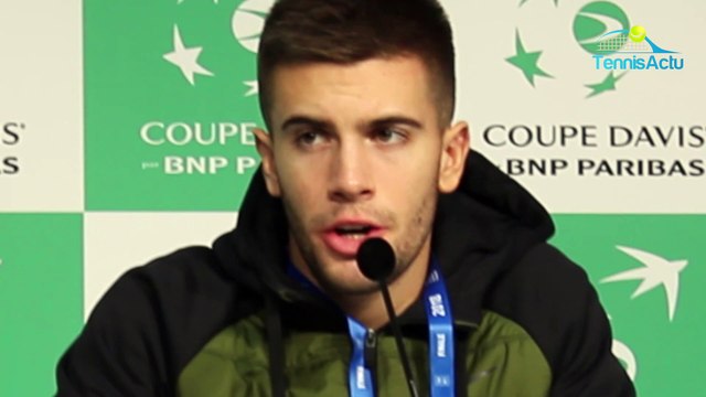 Coupe Davis 2018 - France-Croatie - Borna Coric : J'ai joué un tennis de haut niveau !