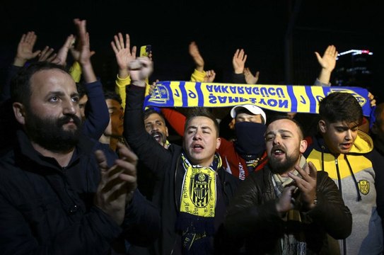 MKE Ankaragücü Taraftarlarından, Türkiye Futbol Federasyonuna Protesto