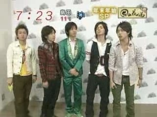 Preview johnny countdown - mezamashi071228-arashi