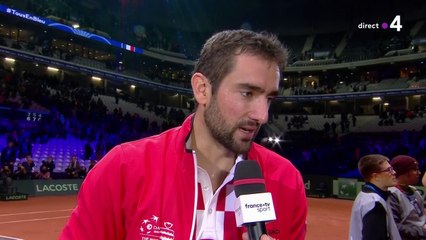 Marin Cilic : "C'était un grand jour pour nous"