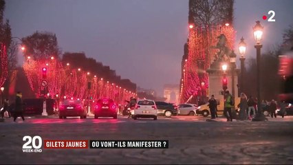 "Gilets jaunes" : où vont-ils manifester ?