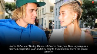 Justin Bieber Celebrates First Thanksgiving As A Married Man